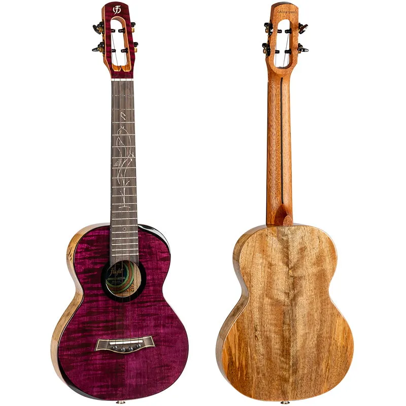 Flight Songbird EQ-A ukulele tenore acero mango massello
