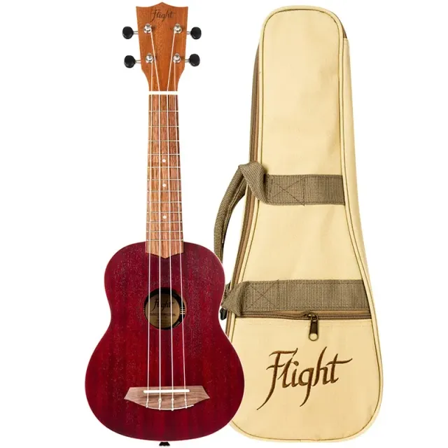 Flight NUS380 Coral ukulele soprano corallo