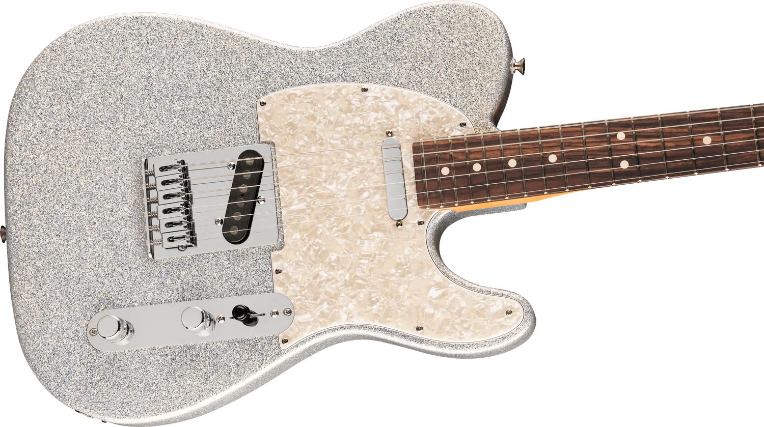 Fender 75th Player II Sparkle Telecaster elettrica Diamond Dust
