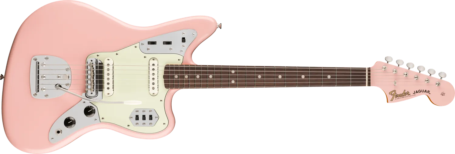 Fender Vintera III Mid '60s Jaguar chitarra elettrica Shell Pink
