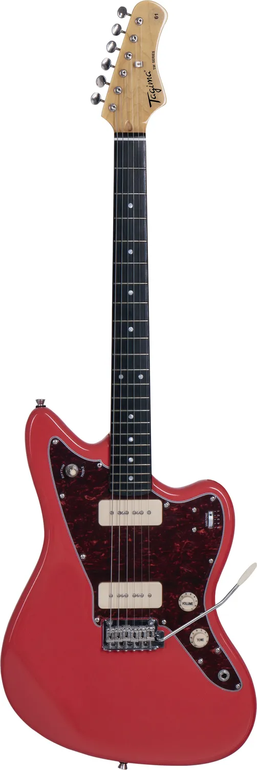 Tagima TW TW-61 elettrica offset P-90 Nera varitone
