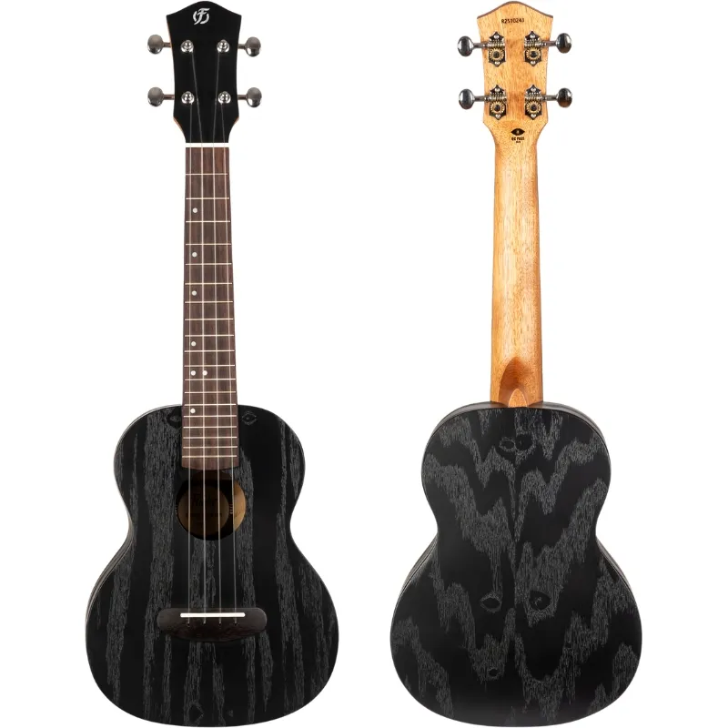 Flight DUC 400 Ash Black ukulele concerto frassino