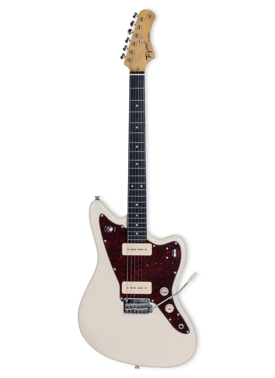 Tagima TW TW-61 elettrica offset P-90 Nera varitone