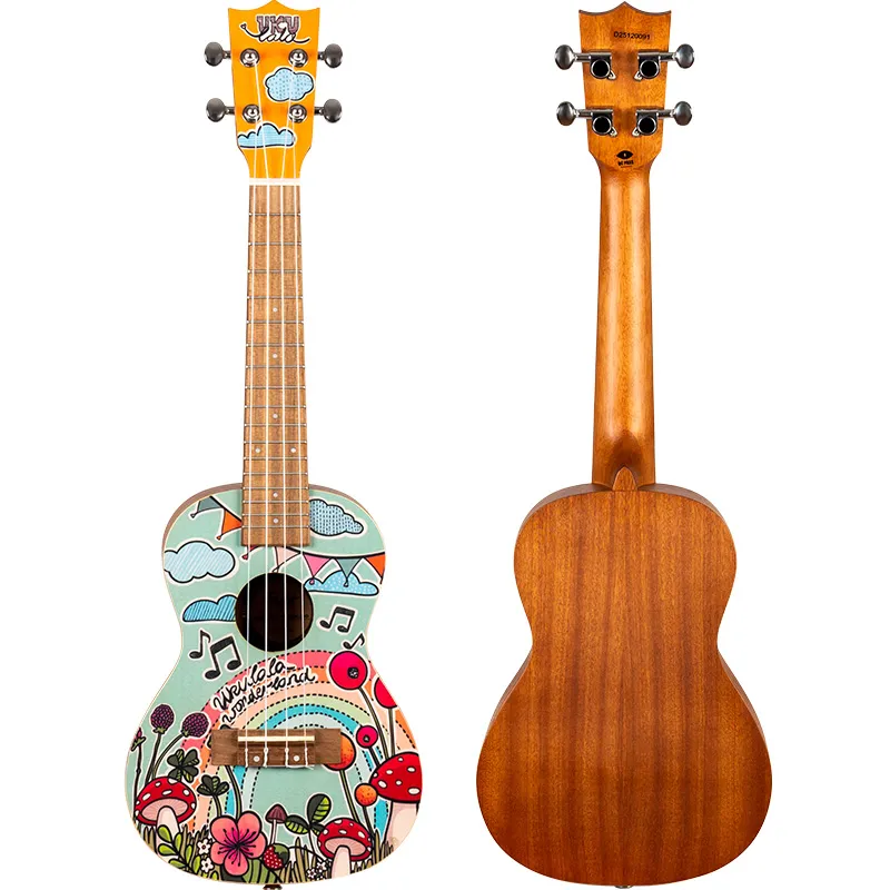 Flight Art AUC-33 Wonderland ukulele concerto laminato