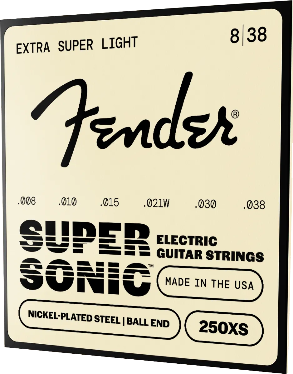 Fender SuperSonic 250 corde chitarra elettrica 010-046 nichelate