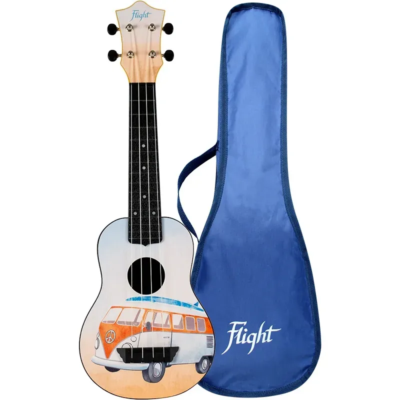 Flight TUS25 BUS ukulele soprano blu da viaggio