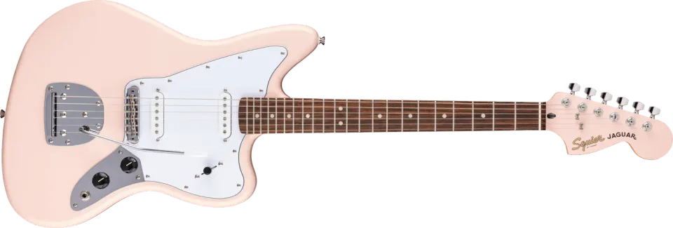 Squier Affinity Jaguar chitarra elettrica Shell Pink