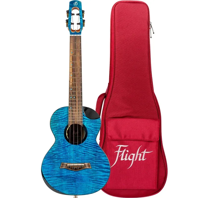 Flight Comet EQ-A Blue ukulele tenore elettrificato blu