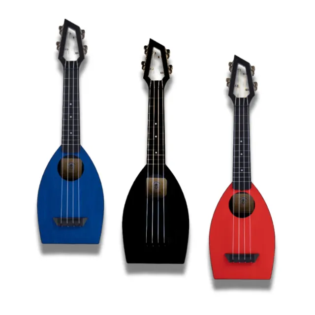 pBone pUkulele Soprano Nero con Corde Aquila e Borsa