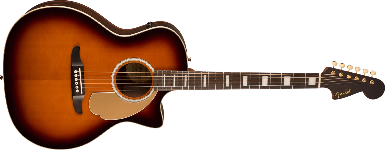 Squier California Select Newporter CE elettroacustica Aged Cognac Burst
