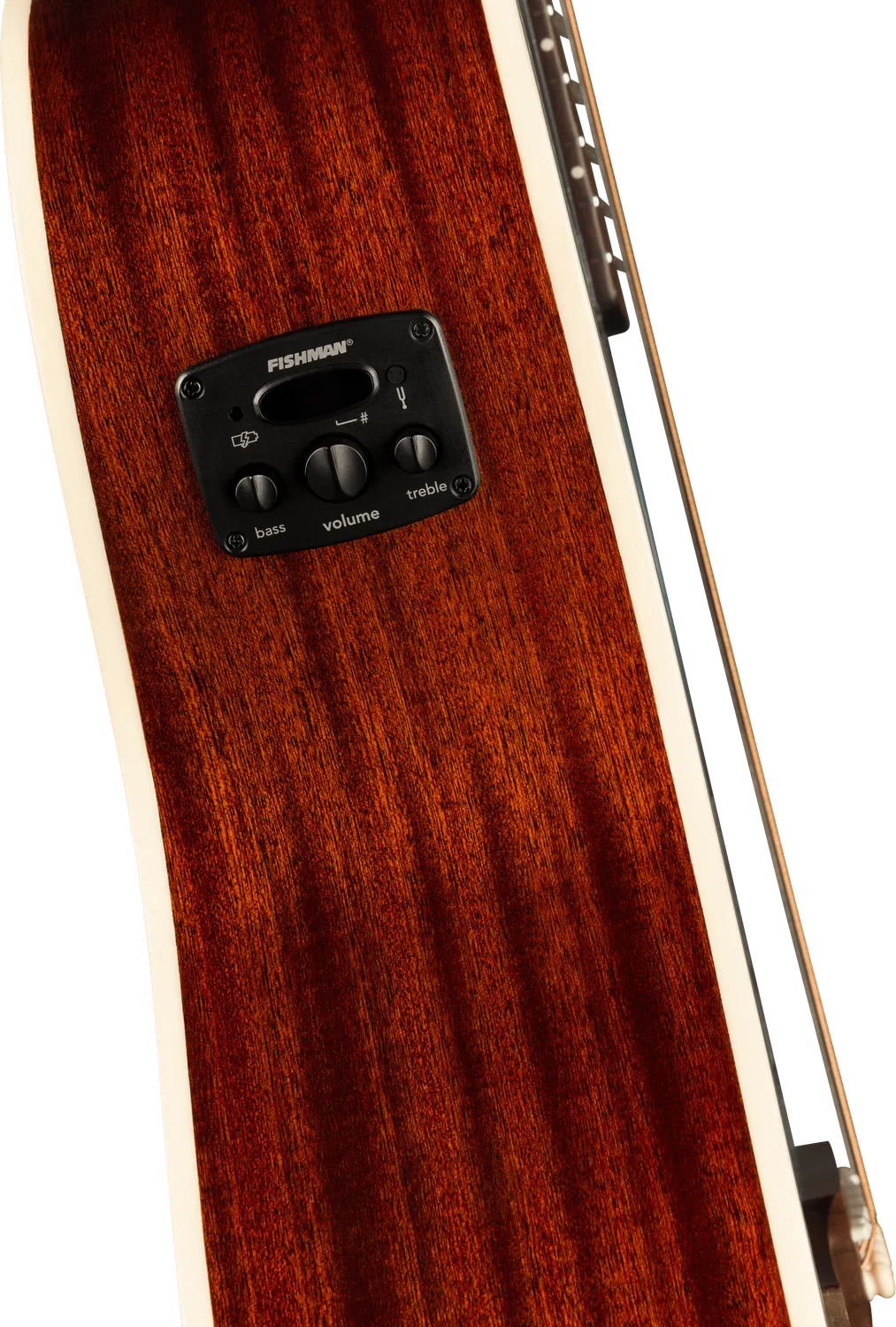 Fender California Deluxe Newporter CE chitarra Tidepool abete