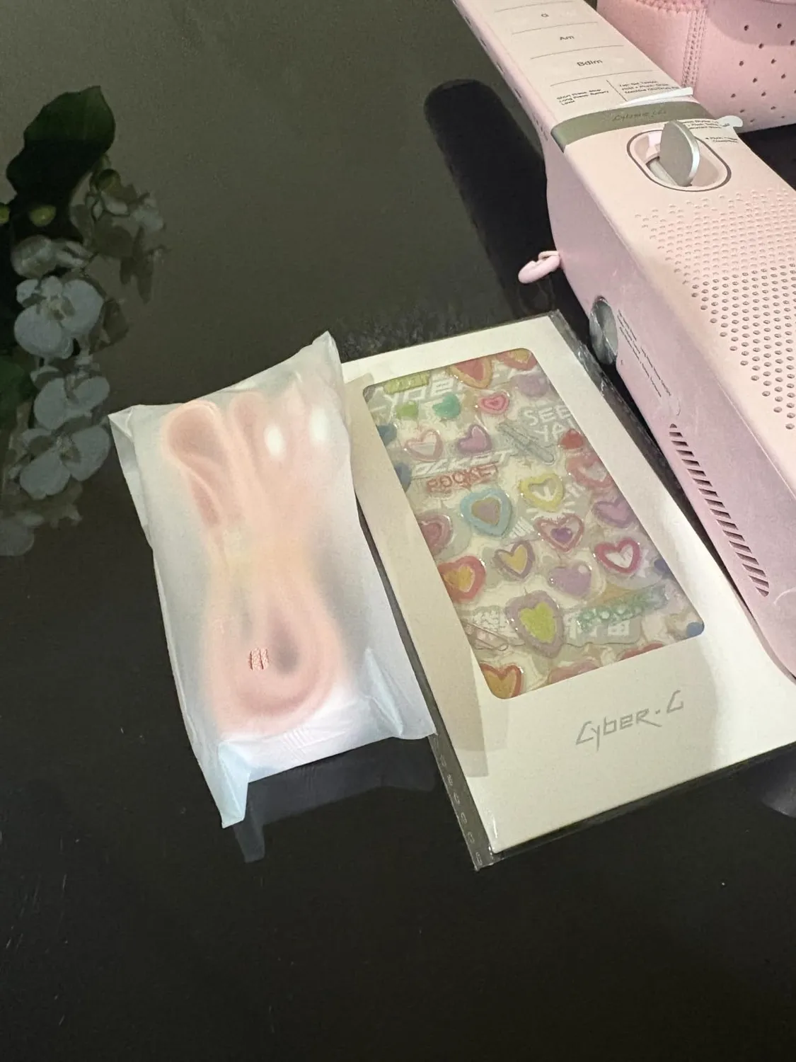 Enya Cyber-G Pocket Chitarra Smart Portatile Rosa 15 Suoni