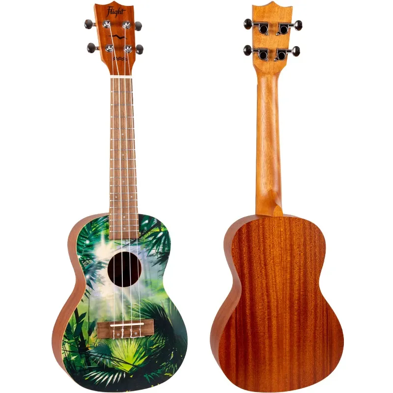 Flight AUC-33 Jungle ukulele concerto laminato fantasia