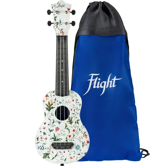 Flight Ultra Travel UTS-40 Flower ukulele soprano plastica