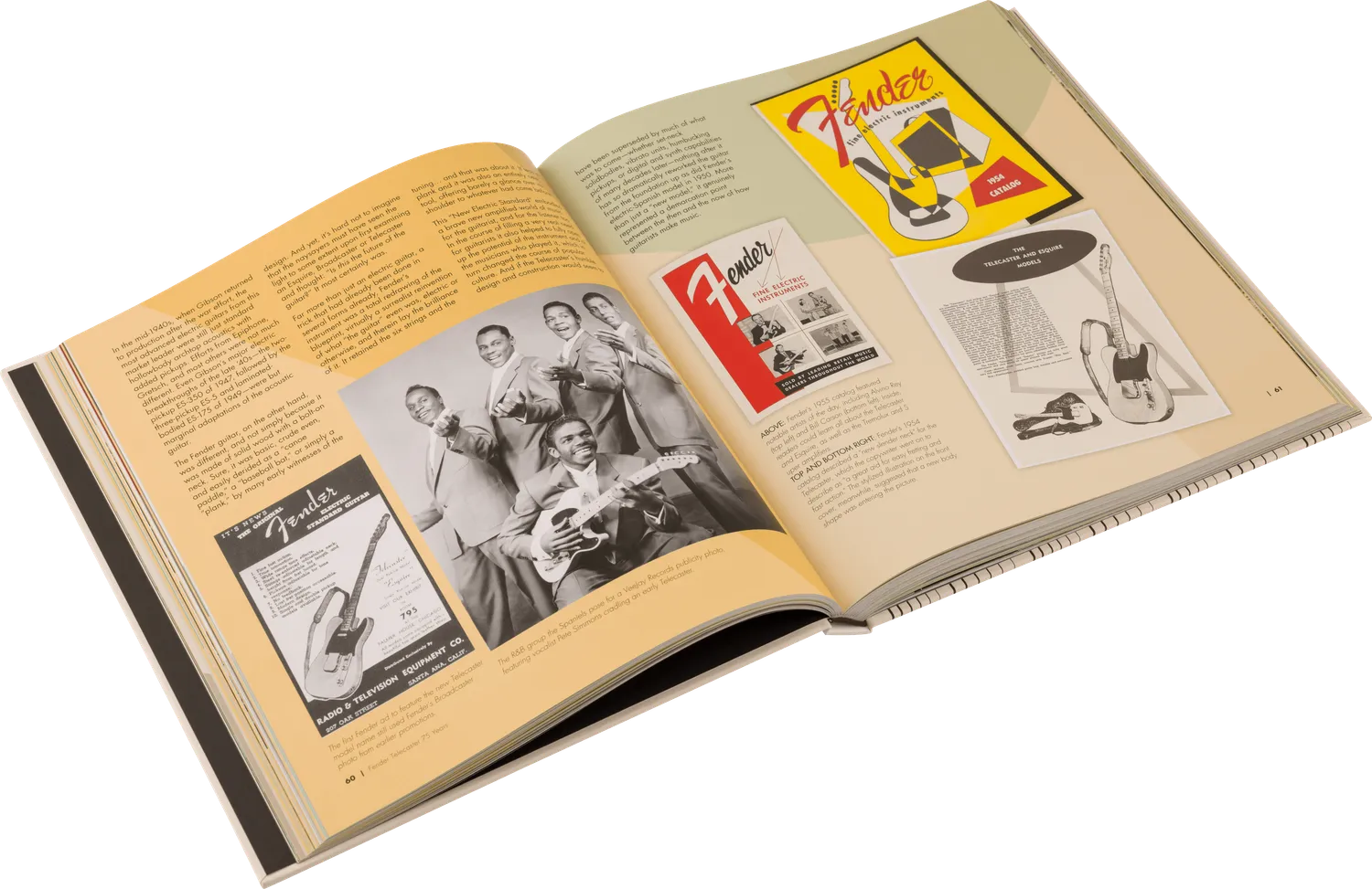 Fender 75th Telecaster Anniversary libro inglese