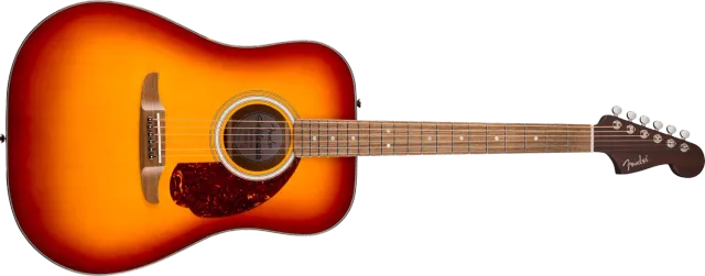 Squier California Deluxe Redondo chitarra acustica Sienna Sunburst