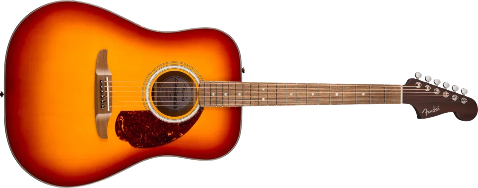 Squier California Deluxe Redondo chitarra acustica Sienna Sunburst