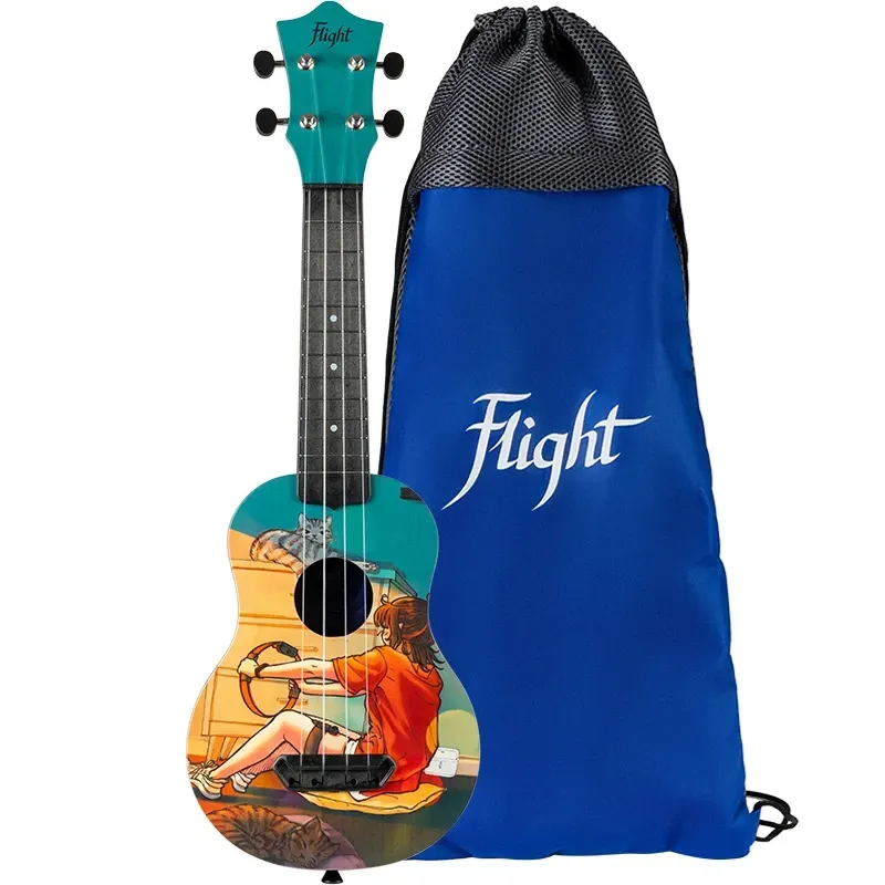 Flight Ultra Travel UTS-42 Game ukulele soprano da viaggio