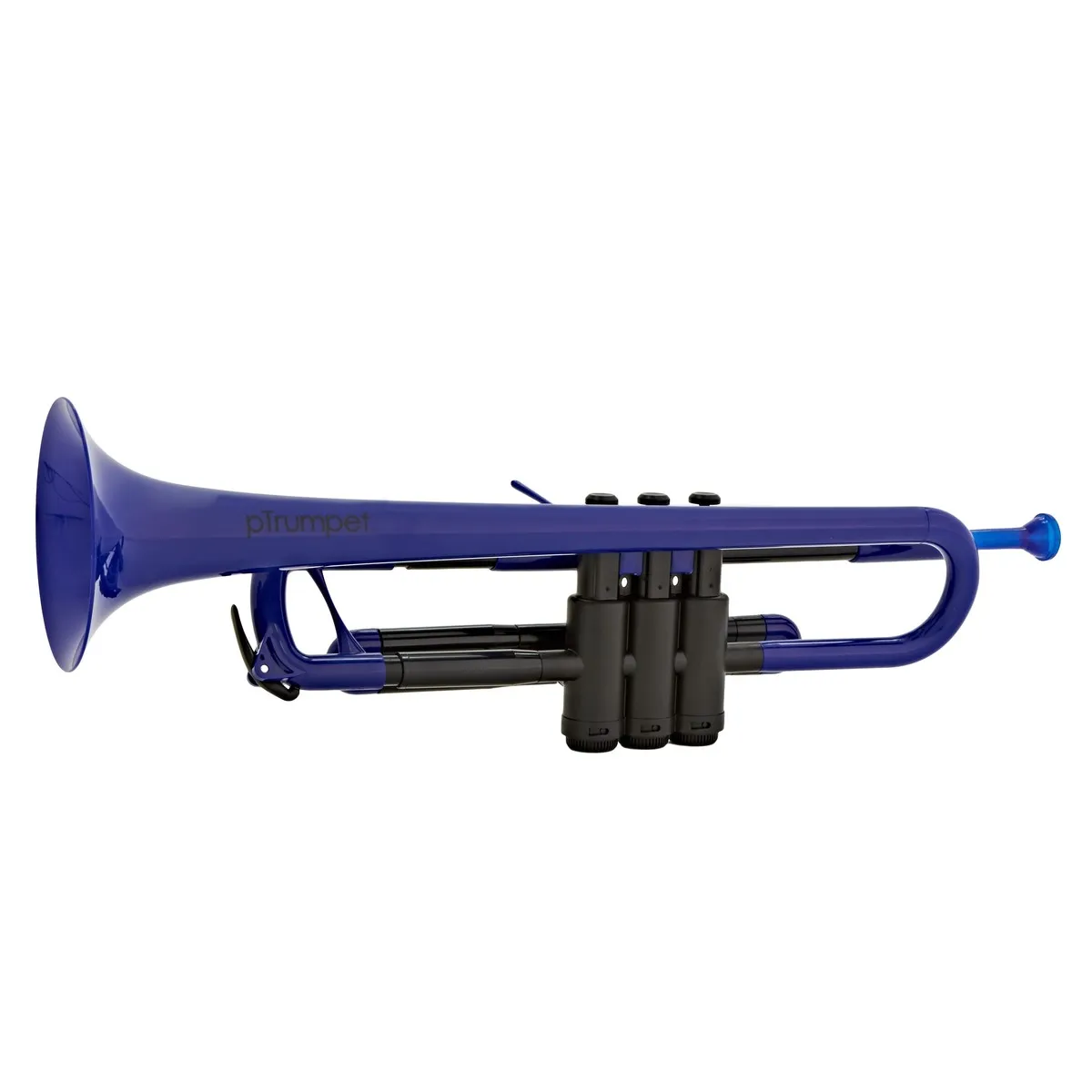 pBone pTrumpet Tromba Sib Blu Plastica con Bocchini