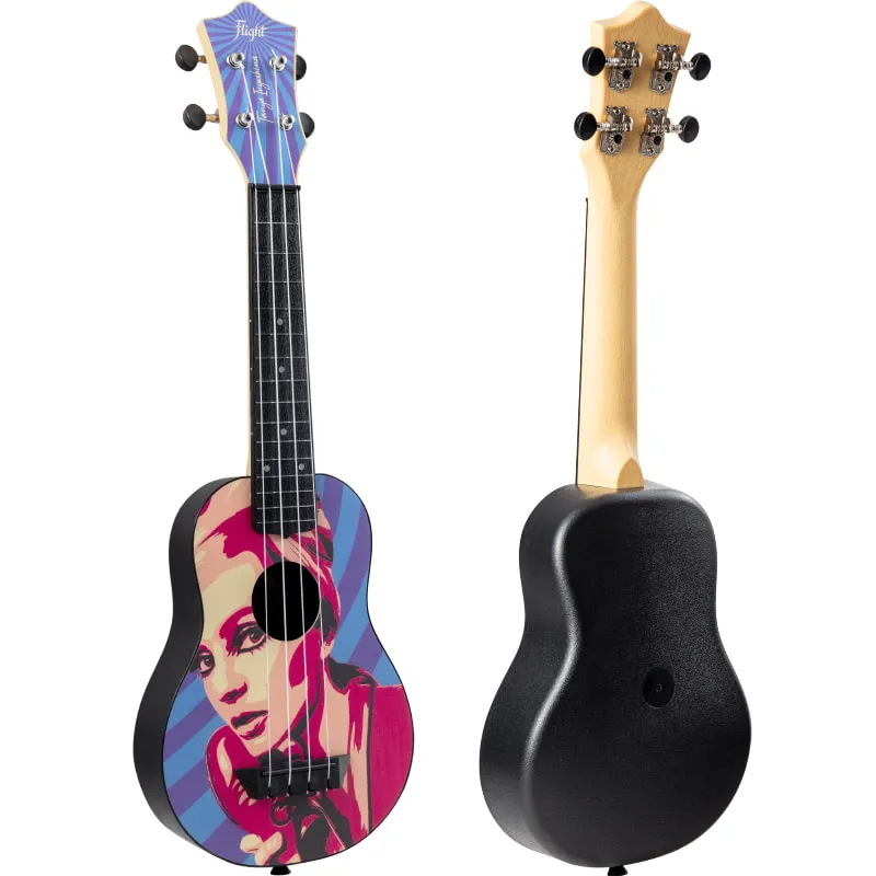 Flight TUS Tatiana ukulele soprano viaggio firmato