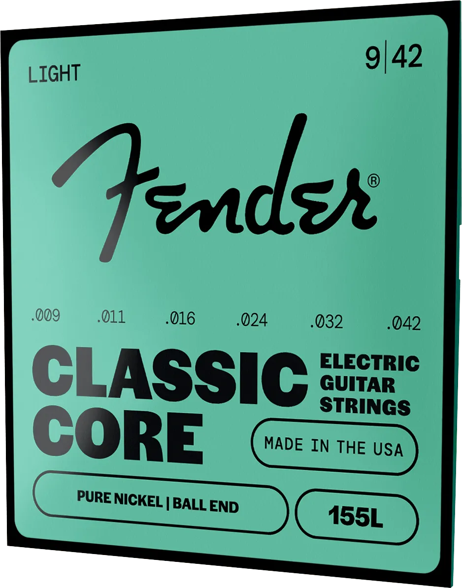 Fender Classic Core 155 corde chitarra elettrica 09-042 nickel