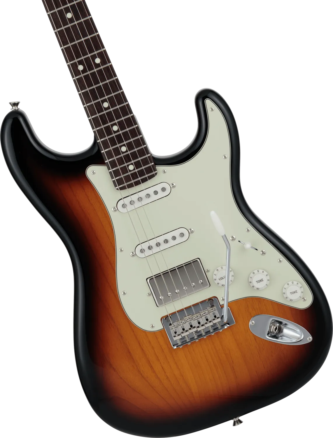 Fender Hybrid II Stratocaster HSS elettrica blu japan