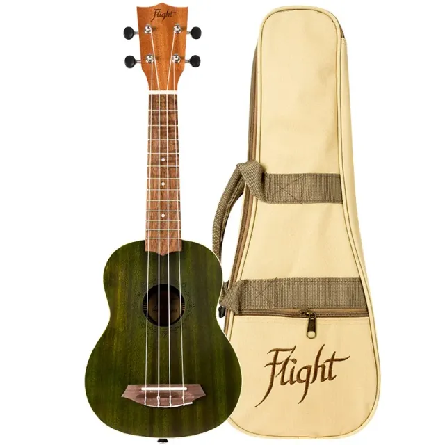 Flight NUS380 Jade ukulele soprano verde giada