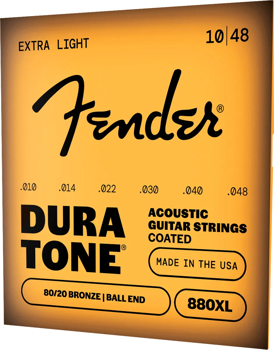 Fender Dura-Tone 880 corde chitarra acustica bronzo 012-052