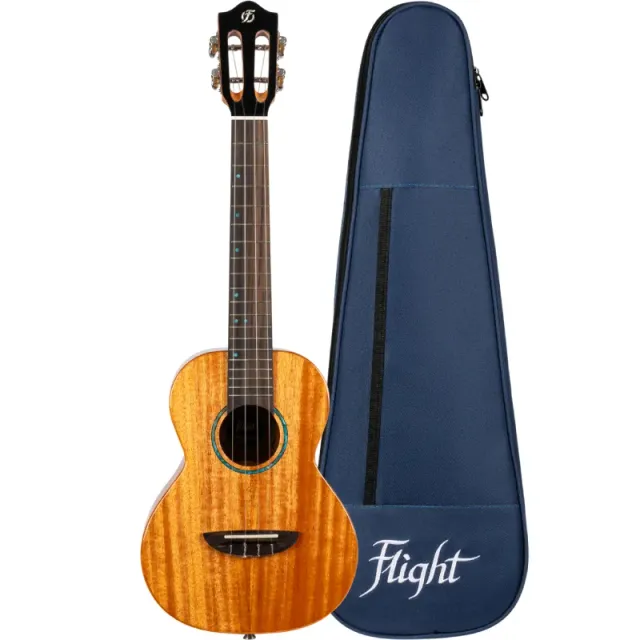 Flight Iris Tinta NA ukulele tenore acustico naturale