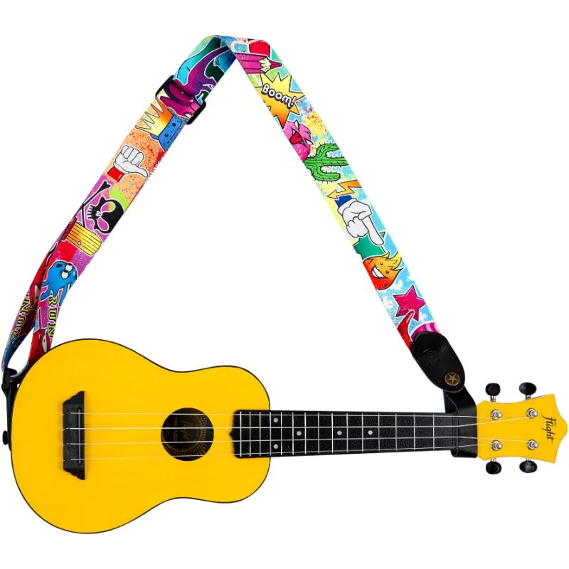 Flight S35 Trail WOW tracolla ukulele poliestere