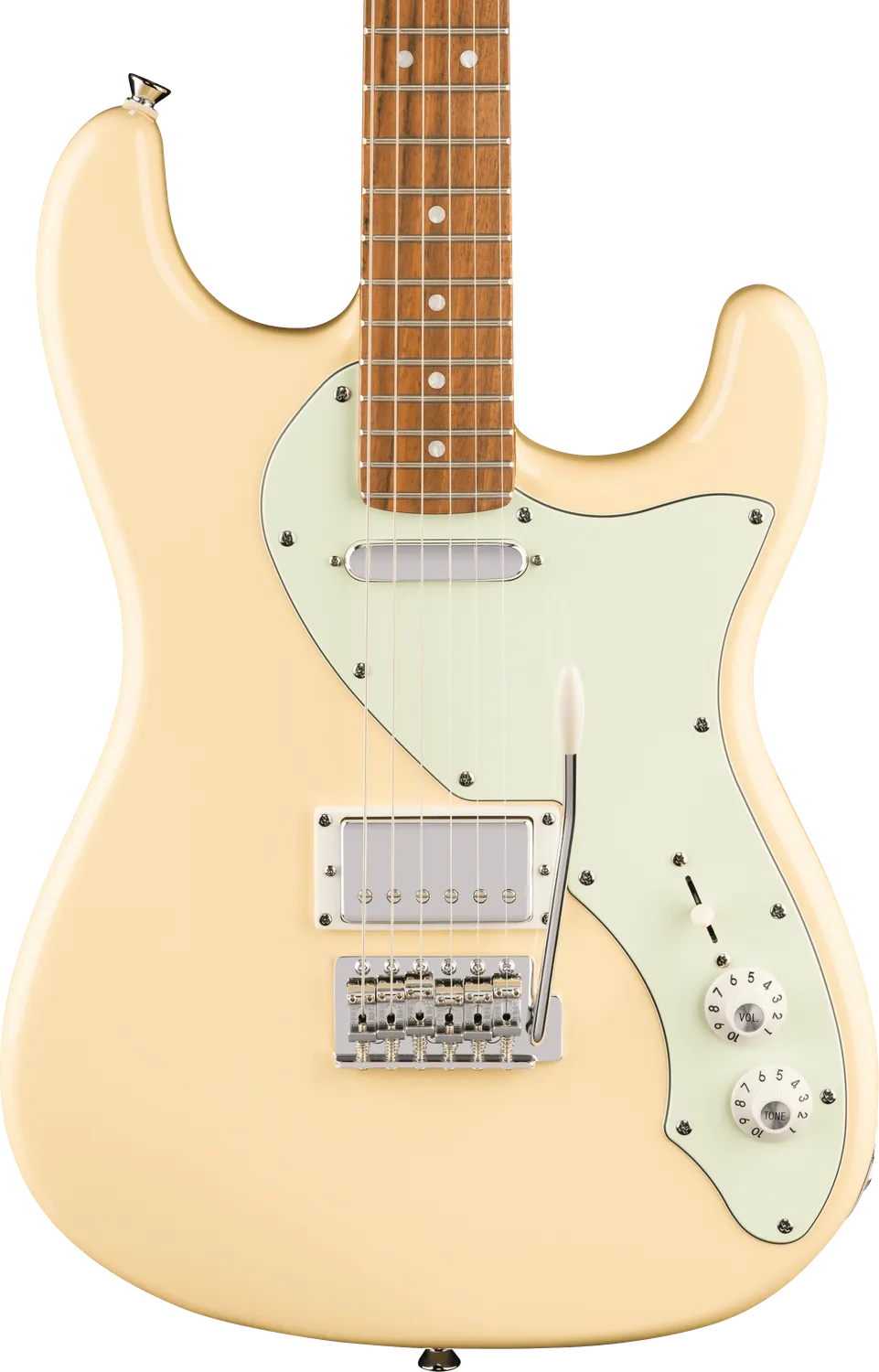 Squier Paranormal Stratocaster Deluxe chitarra elettrica Vintage White HS