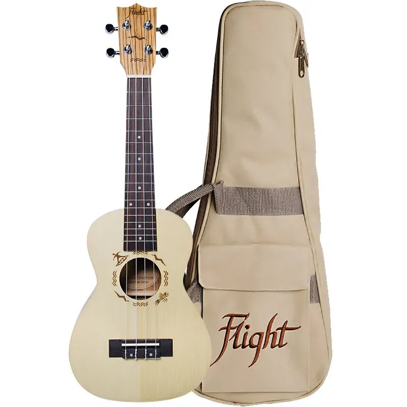 Flight DUC325 SP/ZEB ukulele concerto abete zebra