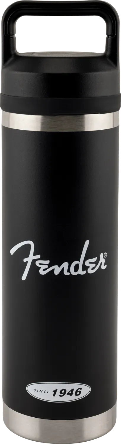 Fender Since 1946 borraccia termica nera acciaio