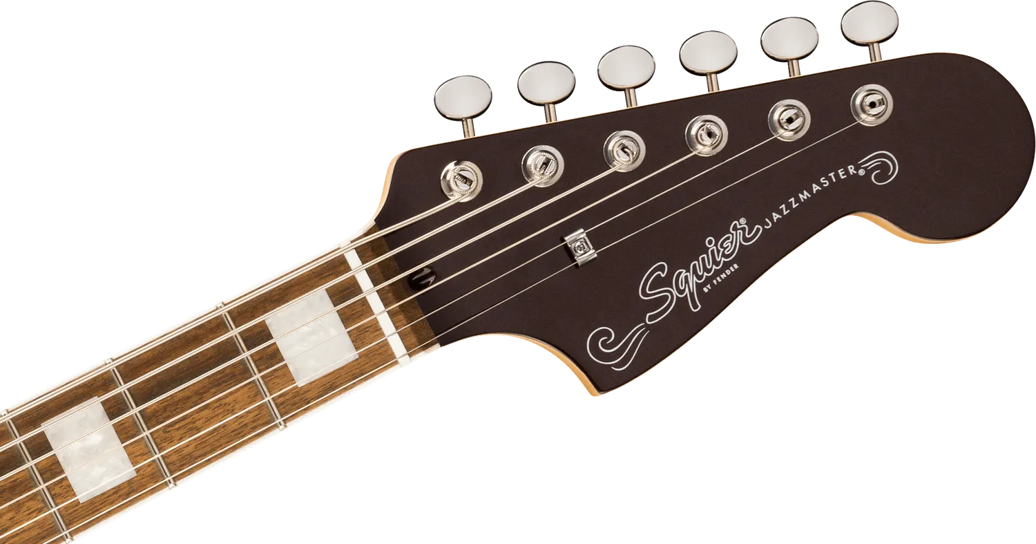 Squier Paranormal Baritone Jazzmaster HH elettrica Sea Foam Green