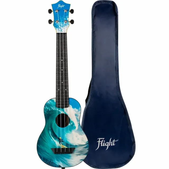 Flight TUSL25 Surf ukulele soprano scala concerto