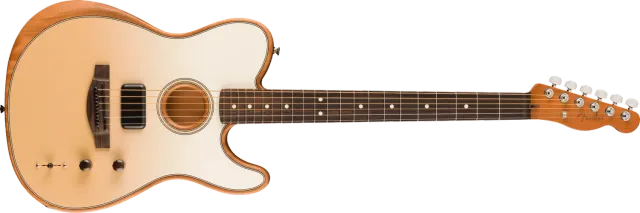 Fender Finneas Acoustasonic Player Telecaster chitarra Cappuccino Fade