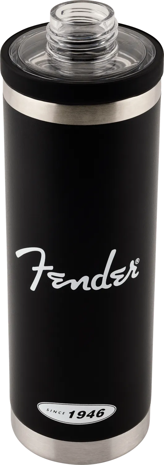 Fender Since 1946 borraccia termica nera acciaio