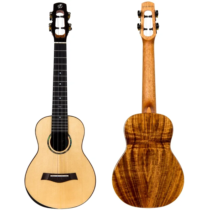 Flight Voyager EQ-A ukulele concerto massello elettrificato