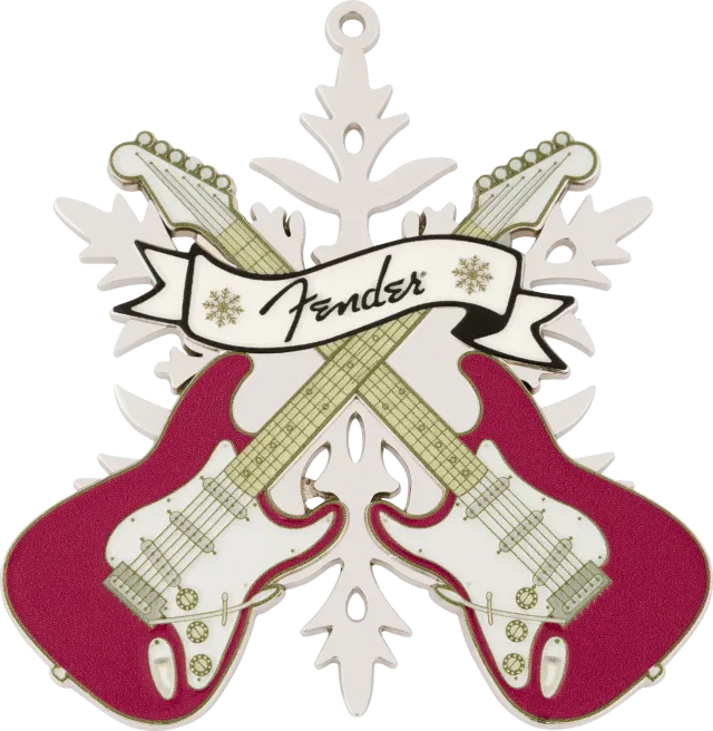 Fender 2025 Ornament decorazione natale multi-color collezione