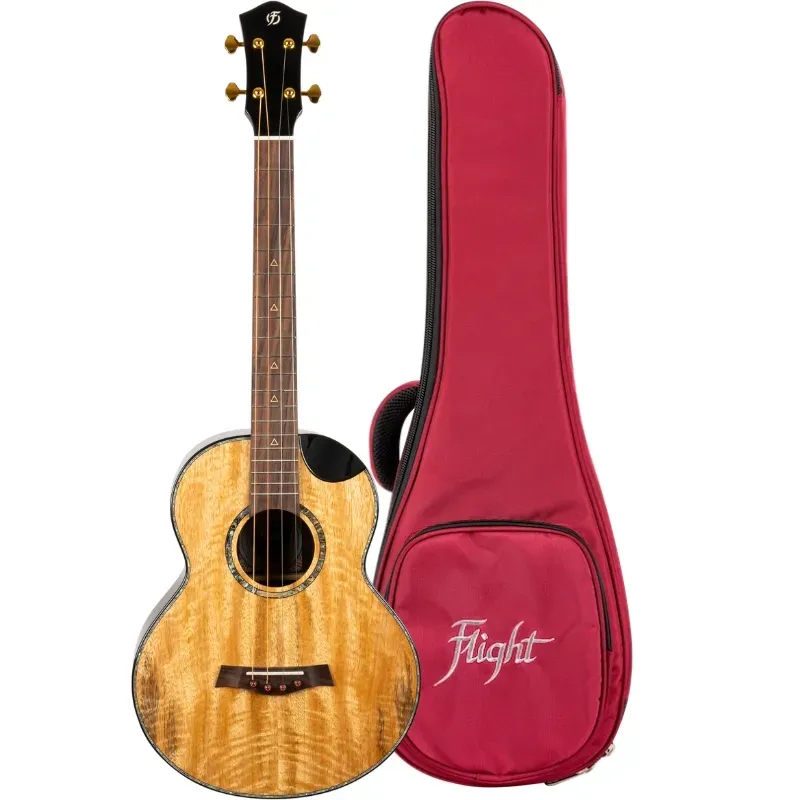 Flight Maia Luxe EQ-A ukulele baritono amplificato