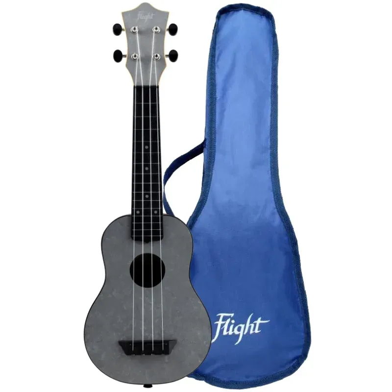 Flight TUS65 Silver ukulele soprano da viaggio resistente
