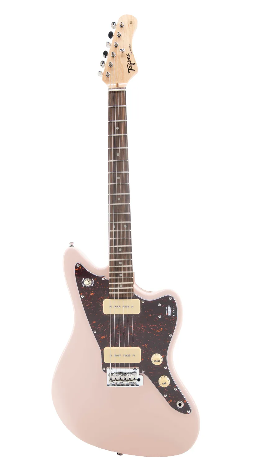 Tagima TW TW-61 elettrica offset P-90 Nera varitone