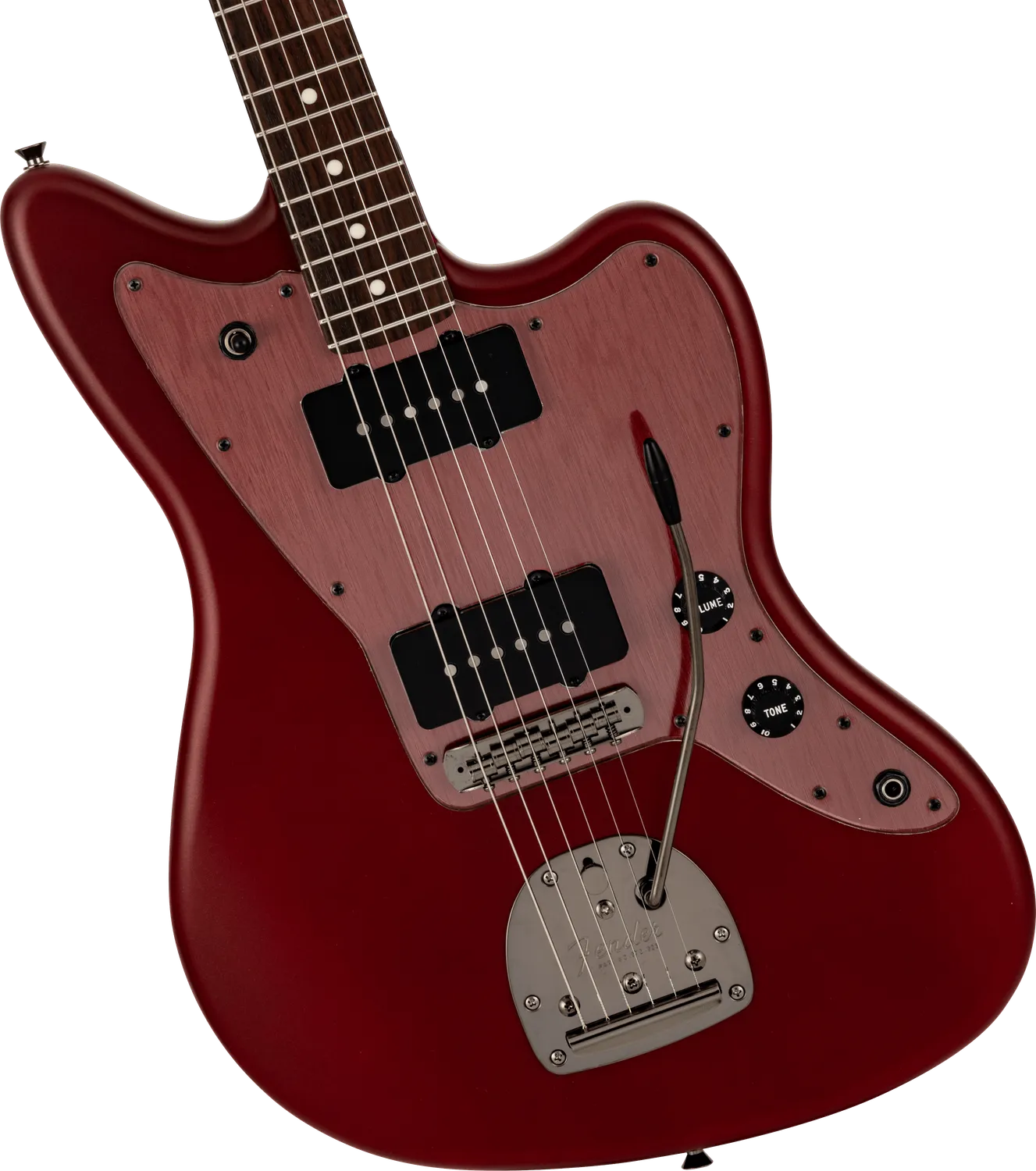 Fender Hybrid II Jazzmaster chitarra Satin Metallic