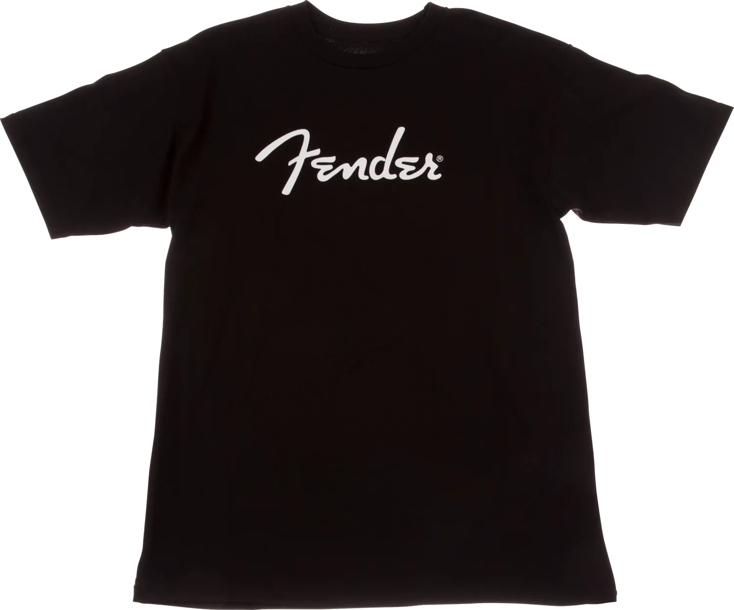 Fender Spaghetti Logo maglietta nera cotone