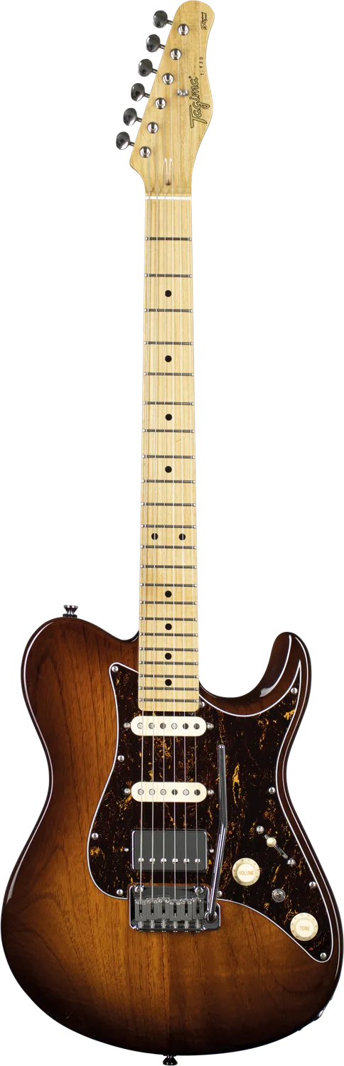 Tagima T-930 chitarra elettrica Brazil White upgraded