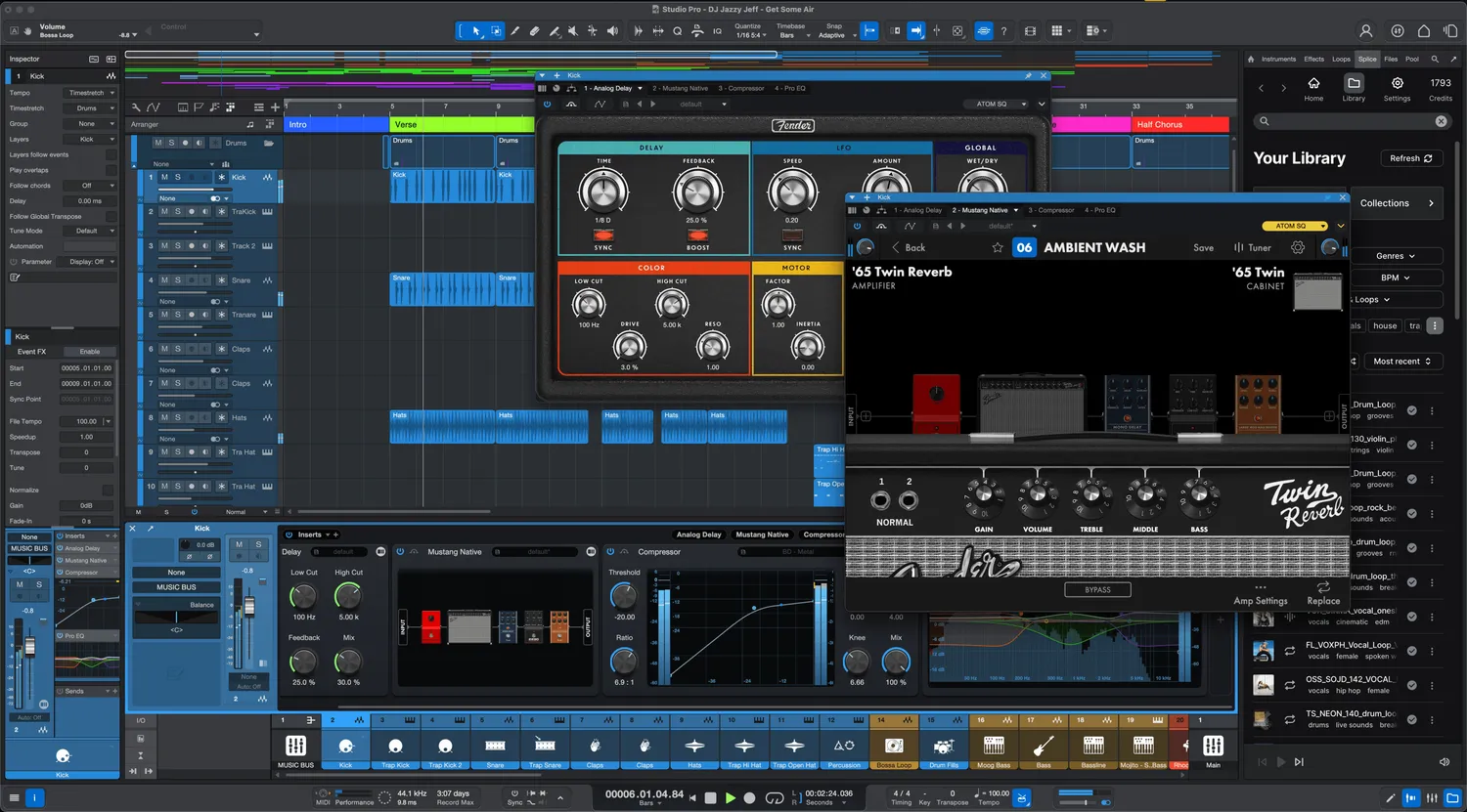 Fender Studio Pro 8.1 software musica licenza perpetua