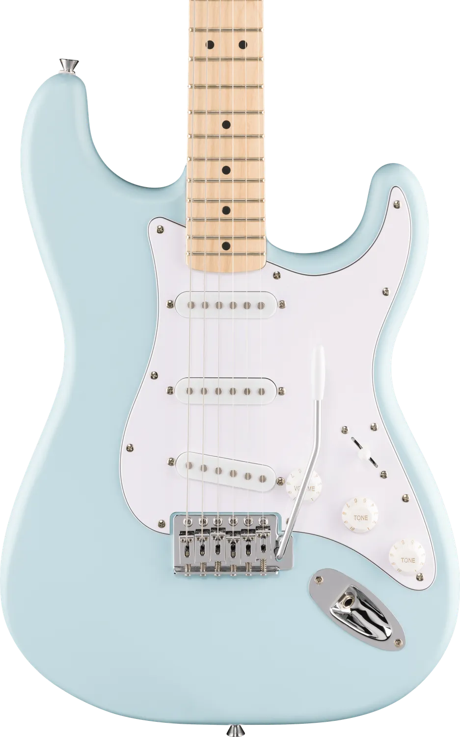 Squier Debut Stratocaster chitarra Sonic Blue acero