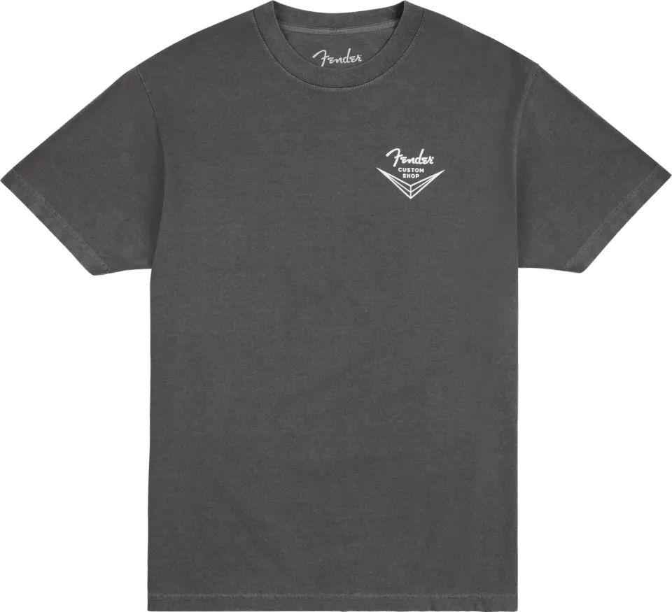 Squier by Fender Custom Shop t-shirt cotone nero vintage L