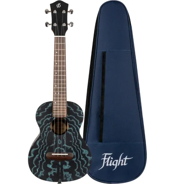 Flight DUC 400 Ash Blue ukulele concerto blu