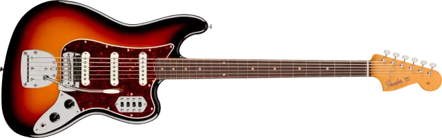 Fender Vintera III Early 60s Bass VI basso Candy Apple Red